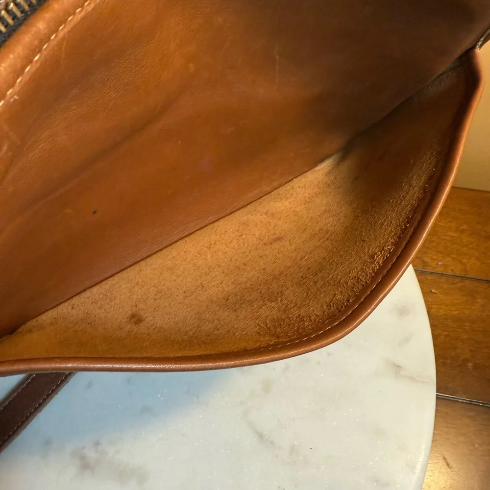 COACH vintage British tan OLIVER bag🔥9902 - Picture 14 of 16